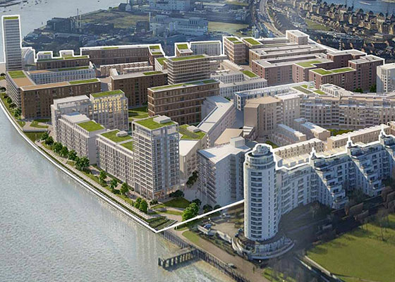 royal wharf security services Alpine london